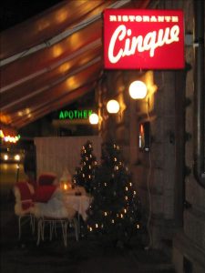 Restaurant Cinque – Italienischer Kitsch an der Langstrasse
