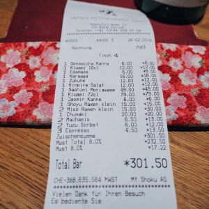 Japan Restaurant Saku Zürich