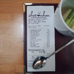 Chez Nhan Vietnamesisches Restaurant Zürich