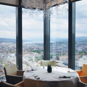 Brunch im Restaurant Clouds, Prime Tower Zürich