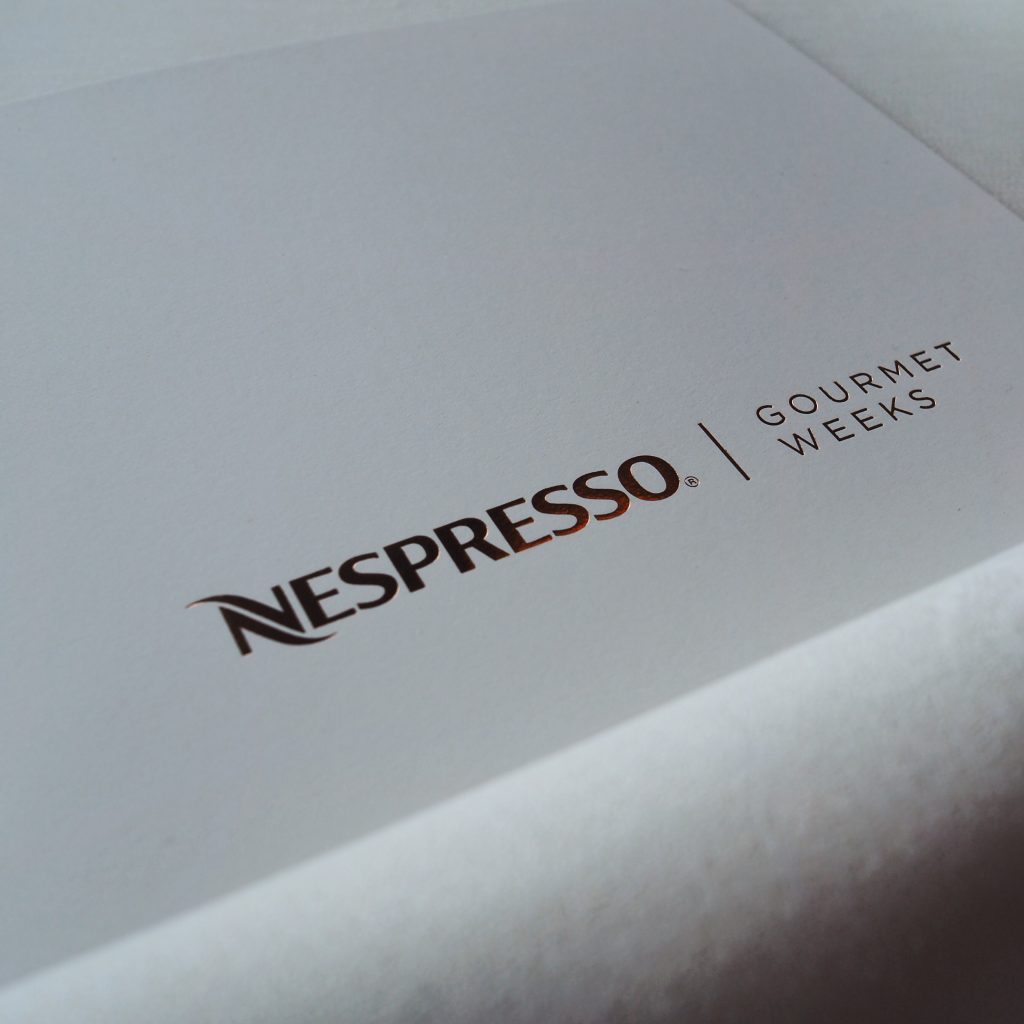 Nespresso Gourmet Weeks Dolder Grand
